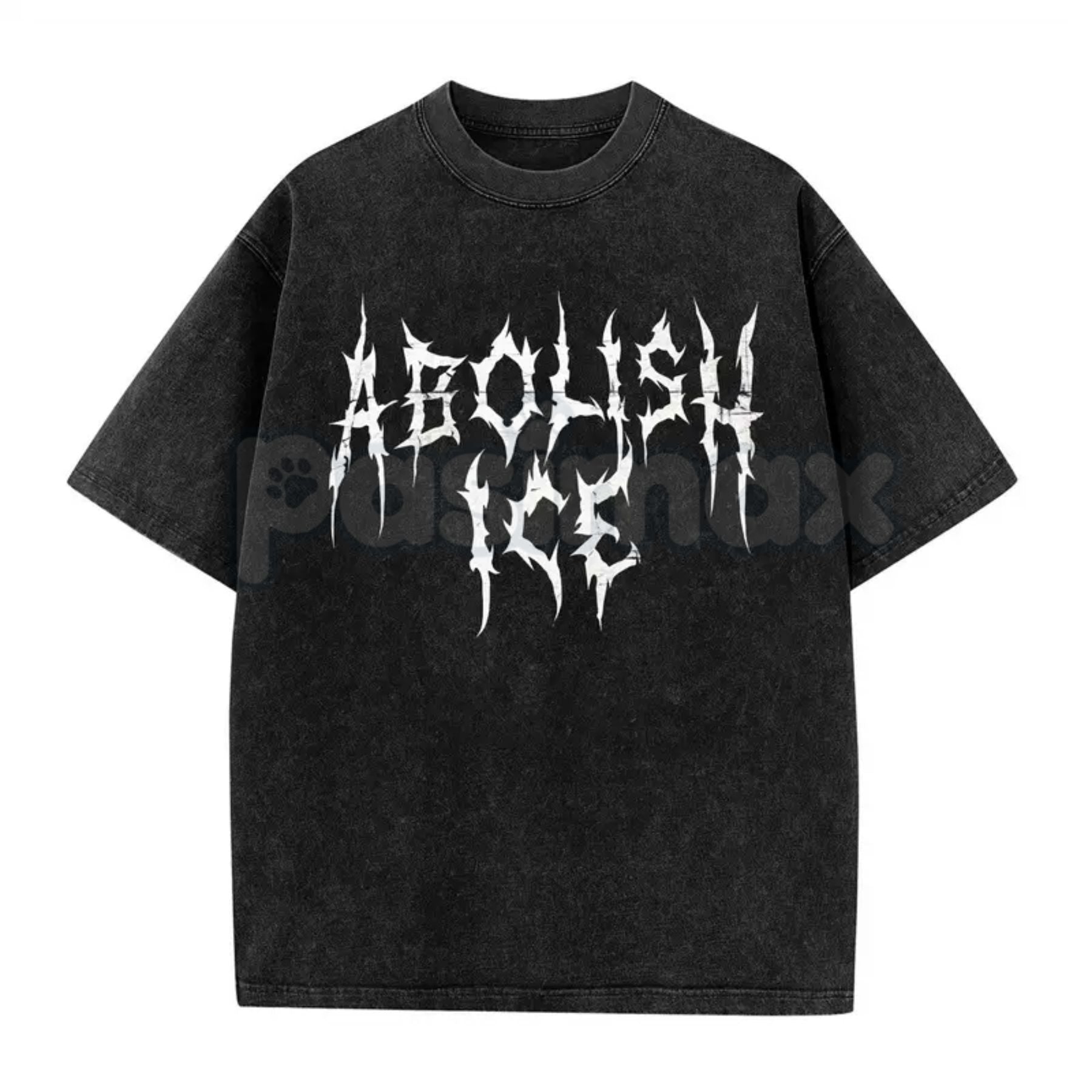 Pasimax The Resistance Tour: ABOLISH ICE Heavy Metal Tee — lifestyle context