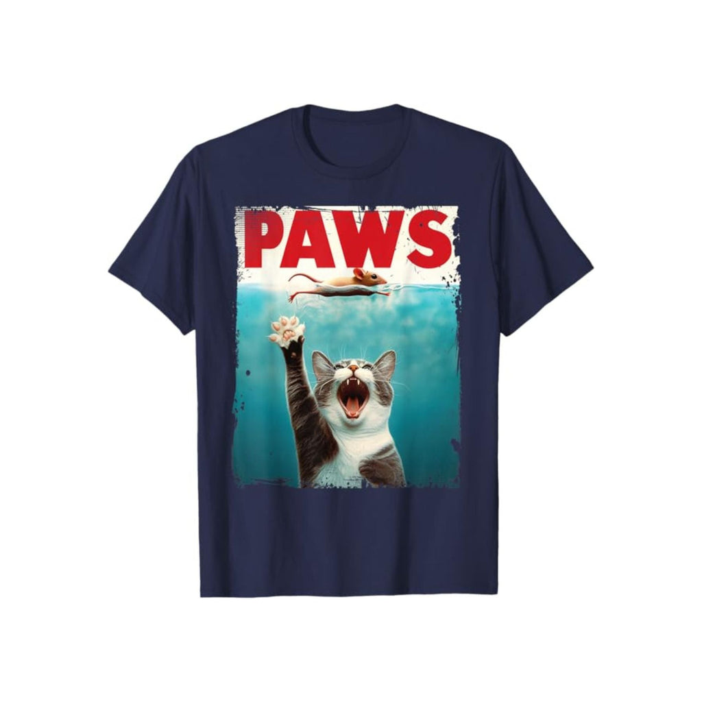 Pasimax "PAWS" Parody T-Shirt — lifestyle context