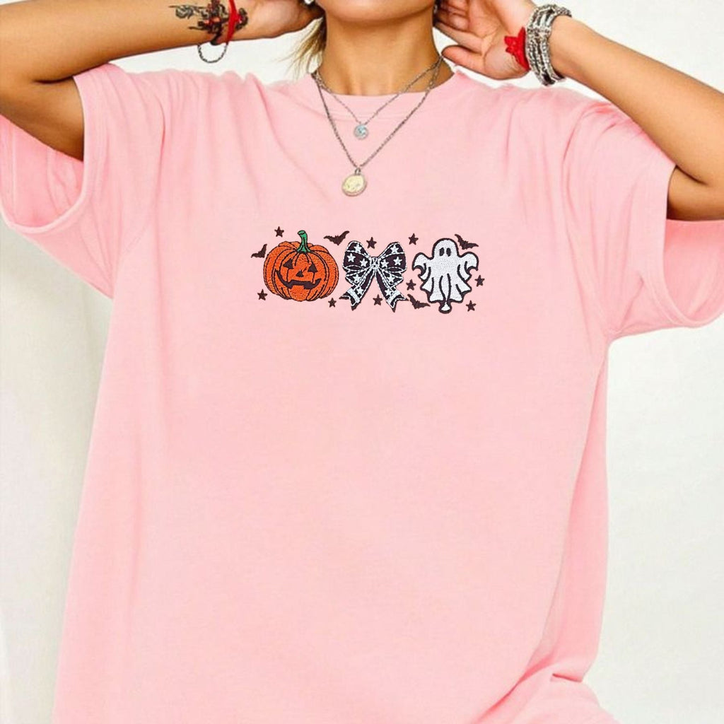 Pasimax Cutesy Spooky Bows T-Shirt — side view