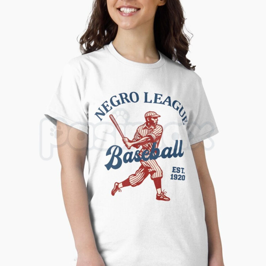 Vintage League Baseball Black History Month 1920 T-Shirt – Retro Negro Leagues Commemorative Athletic Unisex Graphic Tee