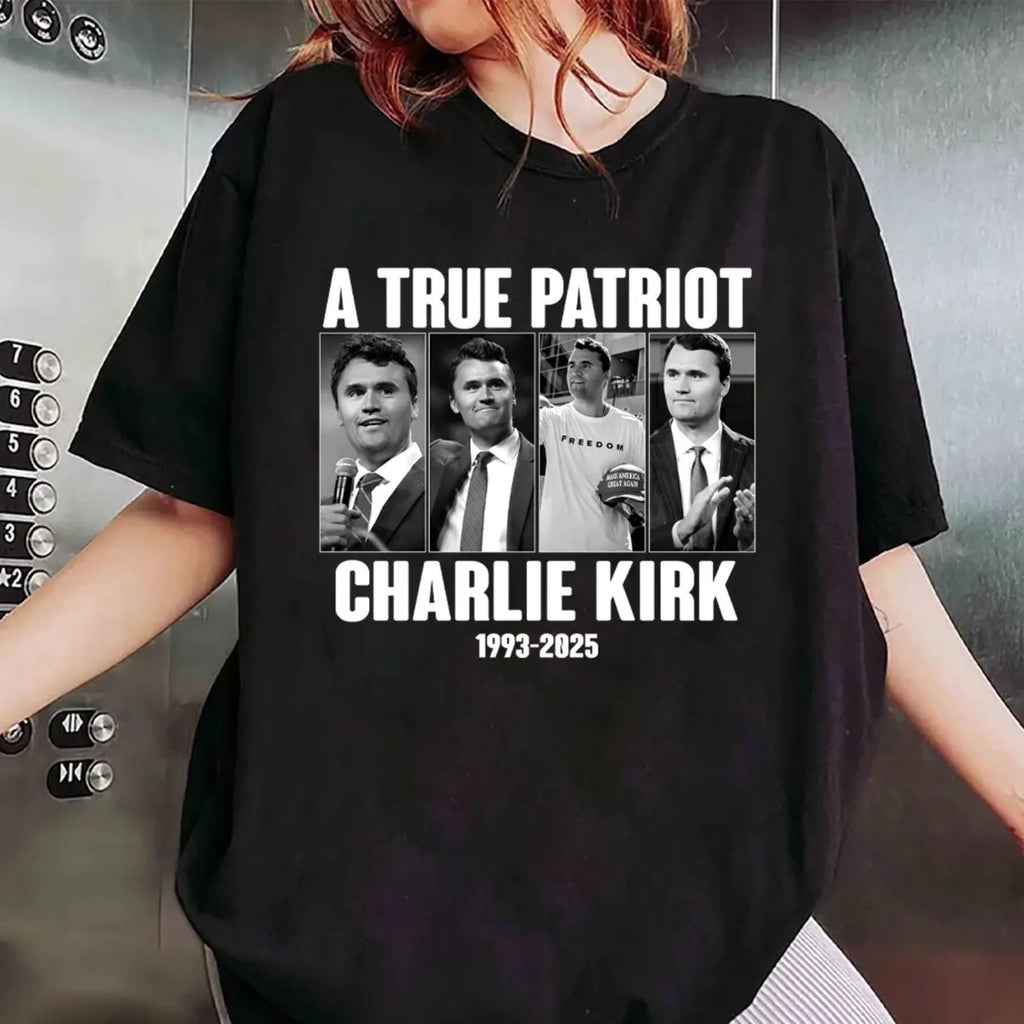 Pasimax Charlie Kirk Unisex T-Shirt — lifestyle context