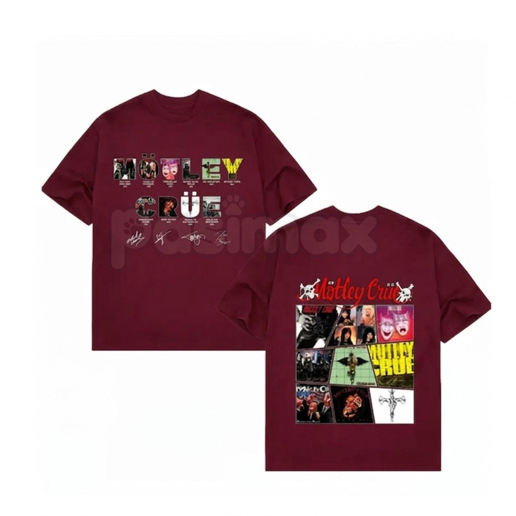Motley Crue 2026 Tour T-Shirt – Official Style Rock Band Graphic Tee