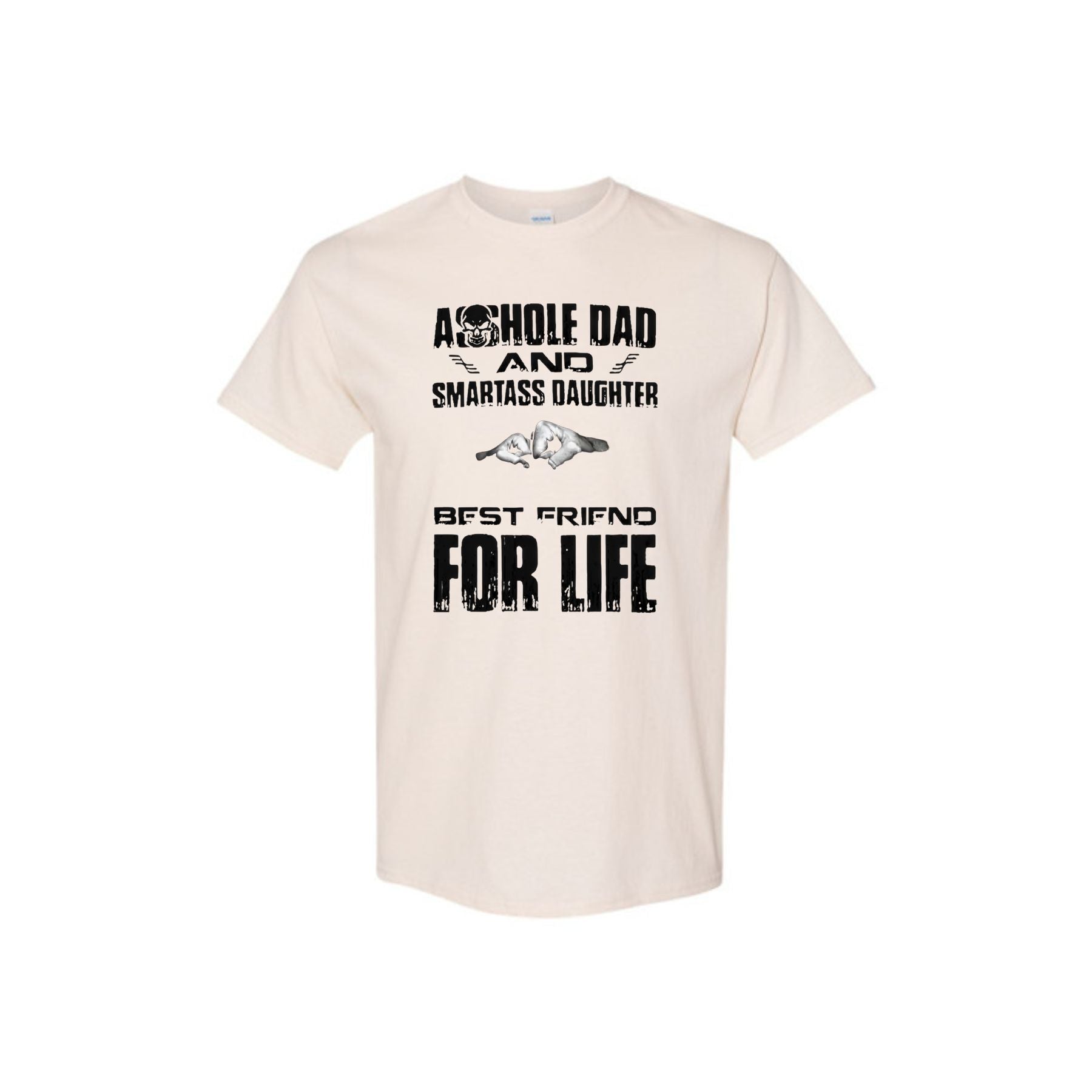 Pasimax Men's Casual Letter Print T-Shirt — side view