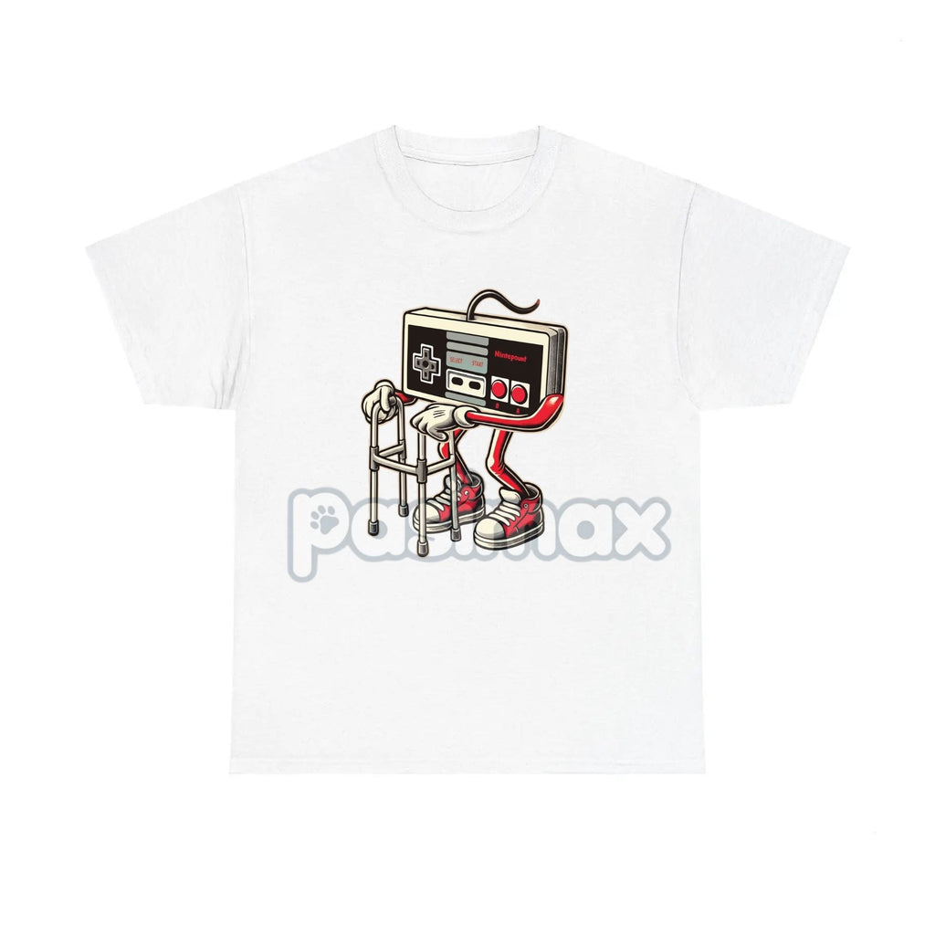 Pasimax Retro Gaming Pattern T-Shirt — lifestyle context