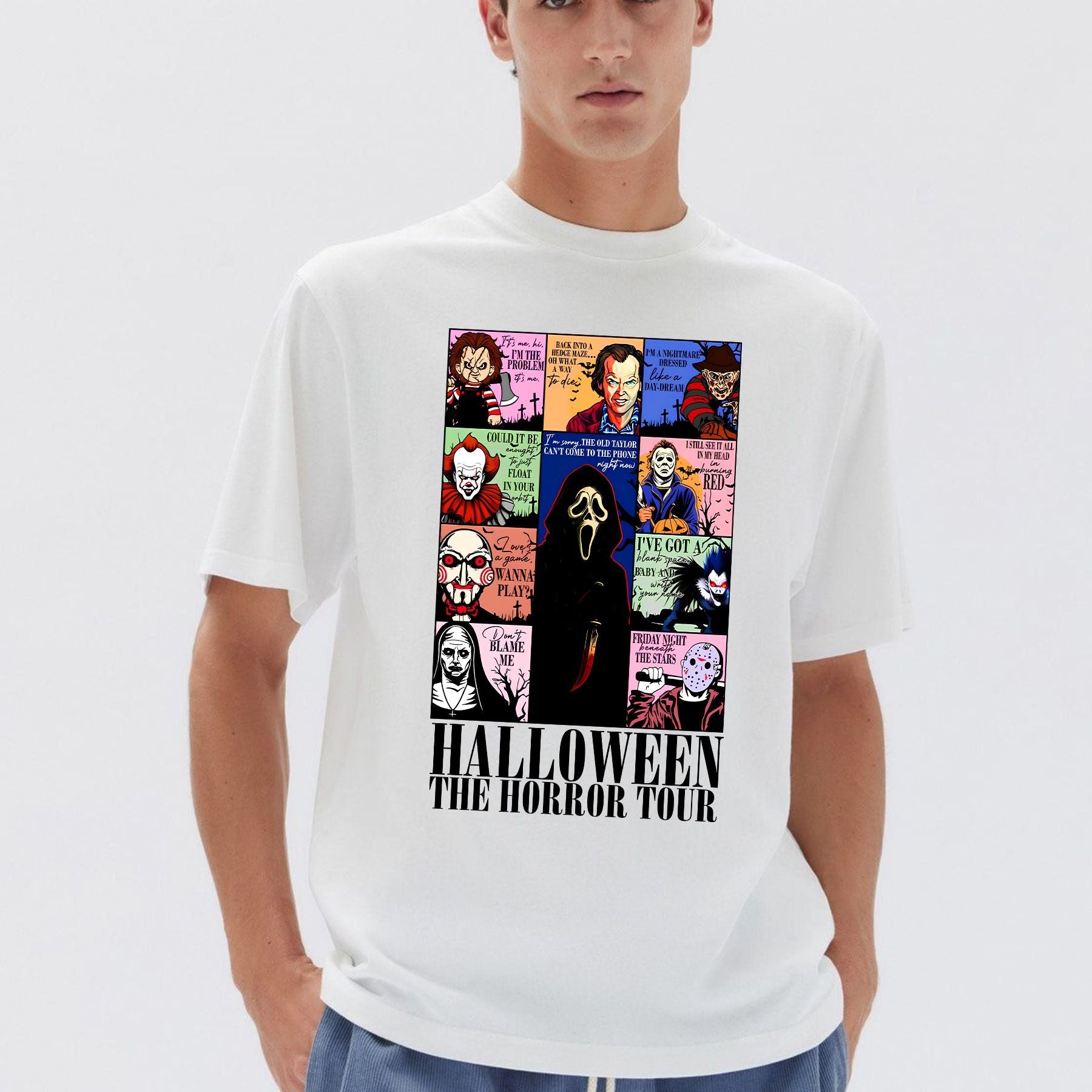 Pasimax "The Horror Tour" T-Shirt — lifestyle context