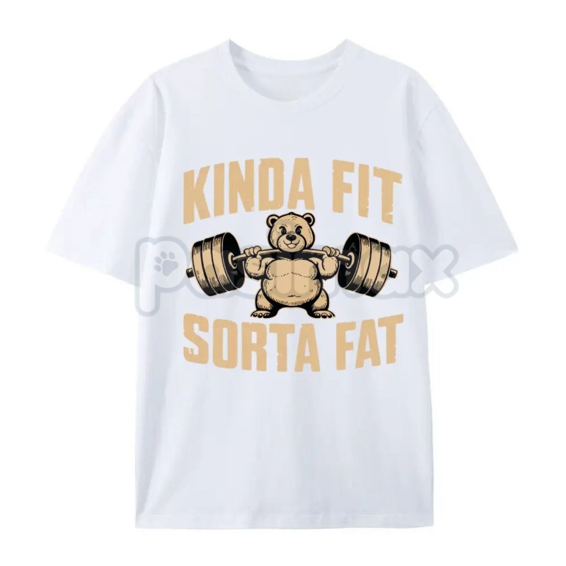 "Kinda Fit Sorta Fart" Funny Gym T-Shirt – Sarcastic Fitness Graphic Tee, Premium 100% Cotton Workout Humor Top, Soft Lived-In Heavyweight Activewear Shirt, Made in USA
