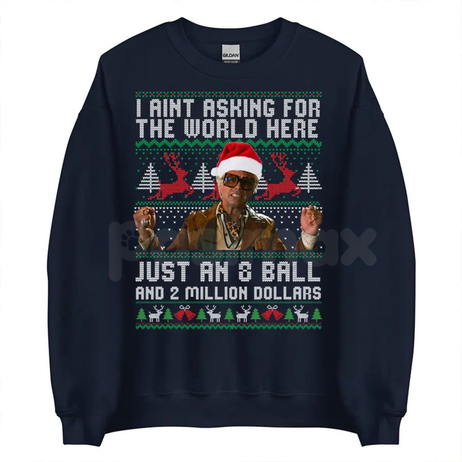 Pasimax Funny The Righteous Gemstones Christmas Sweatshirt | Danny McBride HBO Show Ugly Sweater Alternative | Jesse Gemstone
