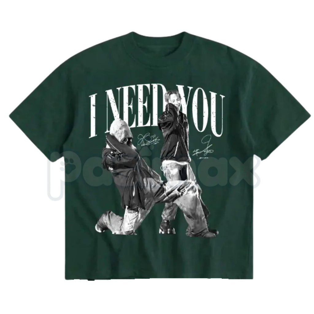 "I Need You" K-POP World Tour 2026 T-Shirt – Official Style Concert Graphic Tee, Premium 100% Cotton Global Idol Fan Top, Soft Lived-In Heavyweight Tour Merch Souvenir Shirt, Made in USA