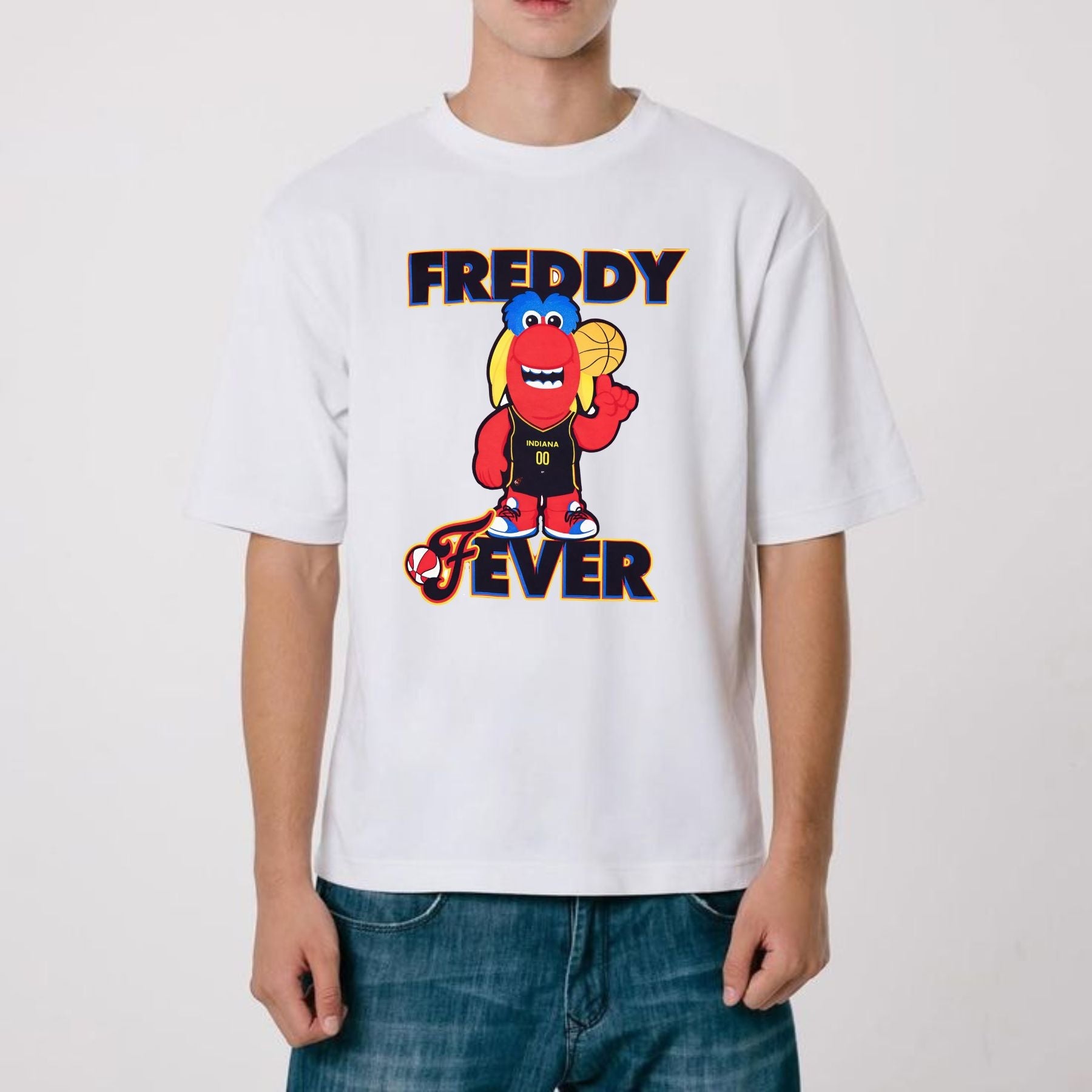 Pasimax Indiana Fever Freddy Fever Youth Tee — back view