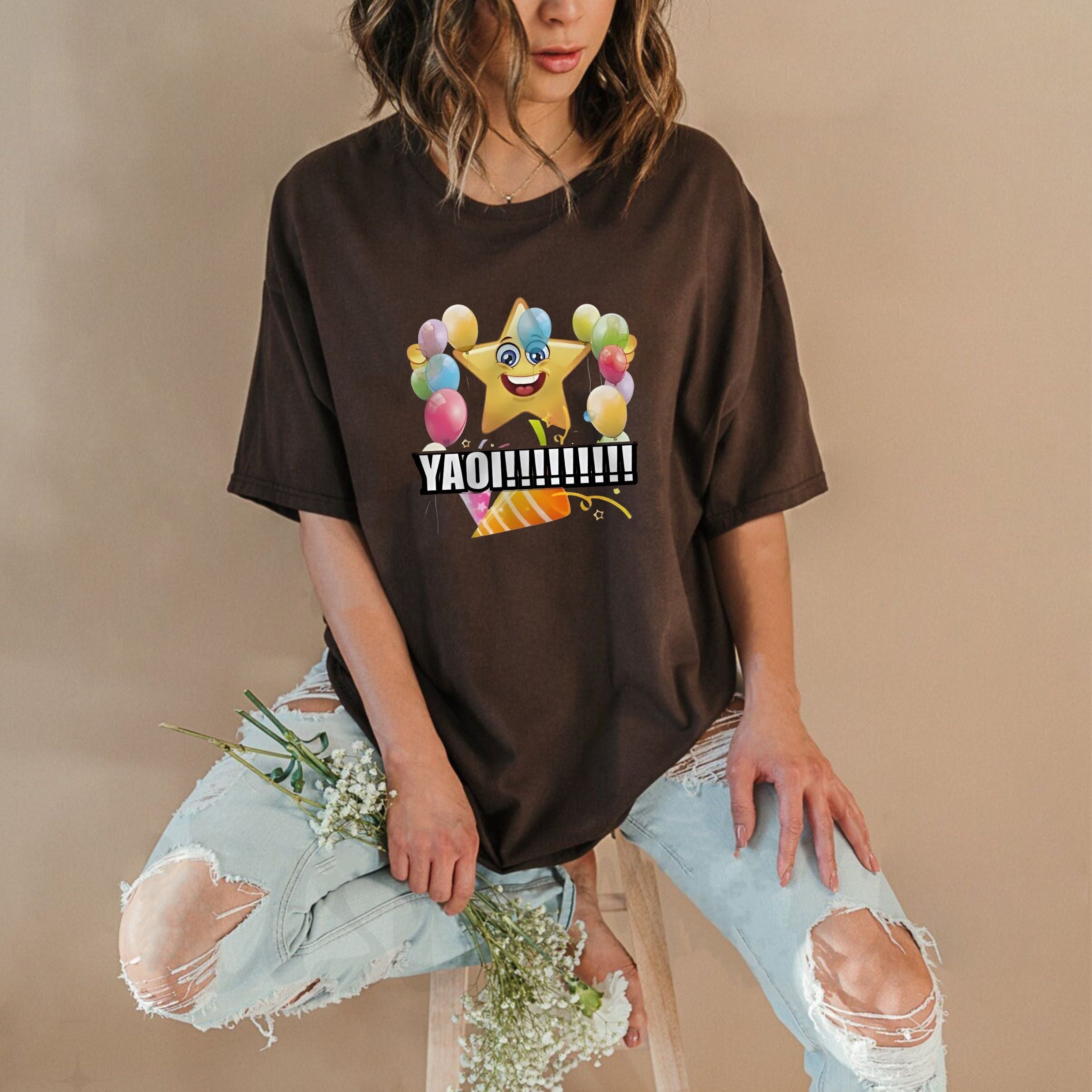 Pasimax Gildan Pastel Yaoi T-Shirt — lifestyle context