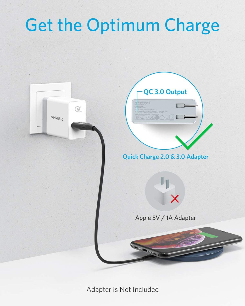 Anker <b>313</b> Wireless Charger (Pad), view 8