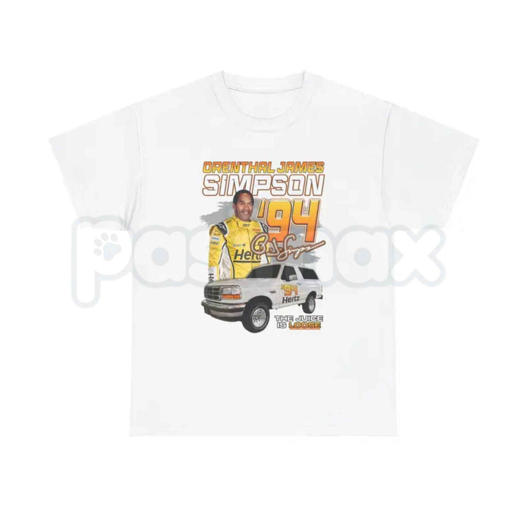 OJ Simpson 94 Shirt – Professional Racer Case Parody Tee, Dark Humor Pop Culture Unisex Retro Graphic T-Shirt