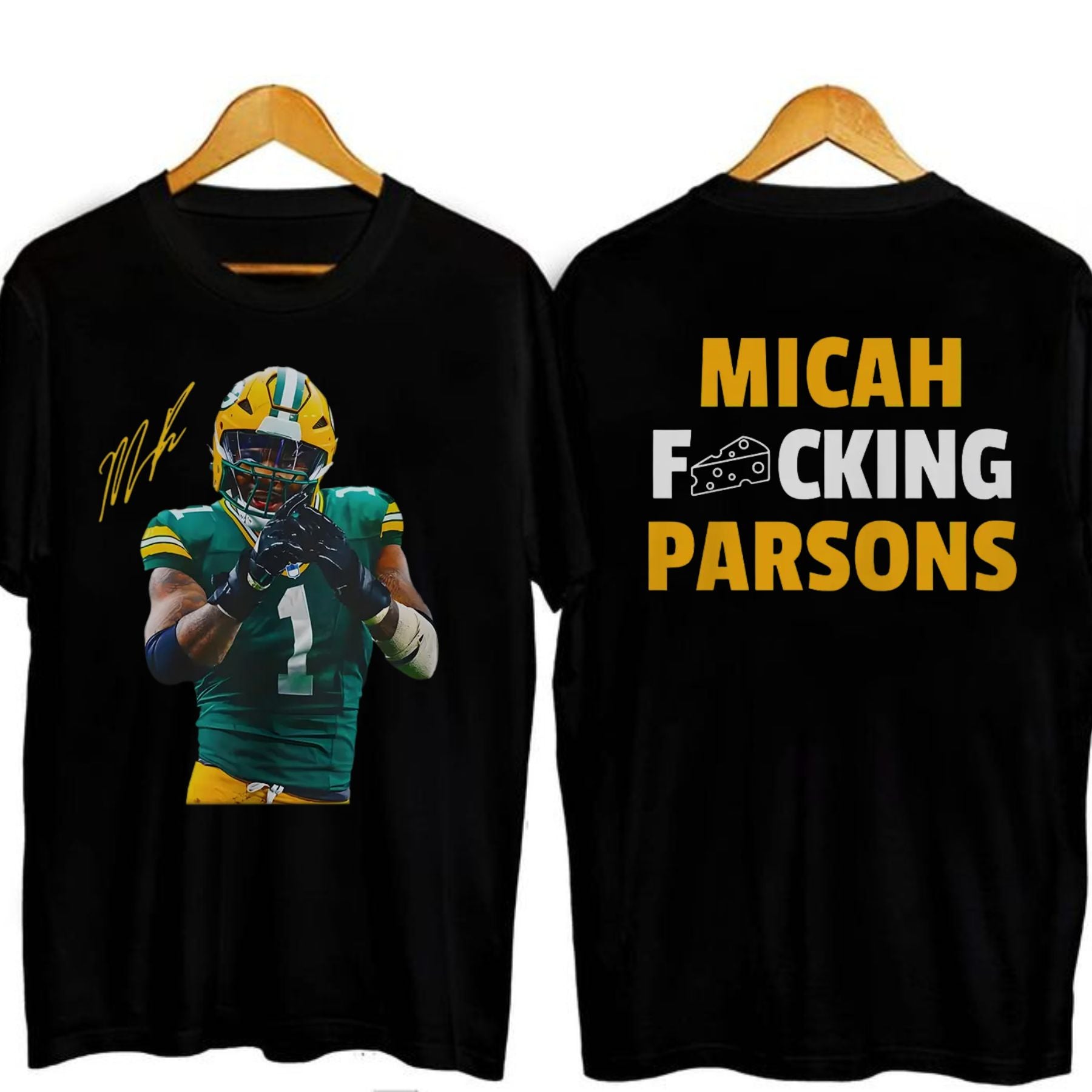 Pasimax Dallas Cowboys Micah Parsons T-Shirt — side view