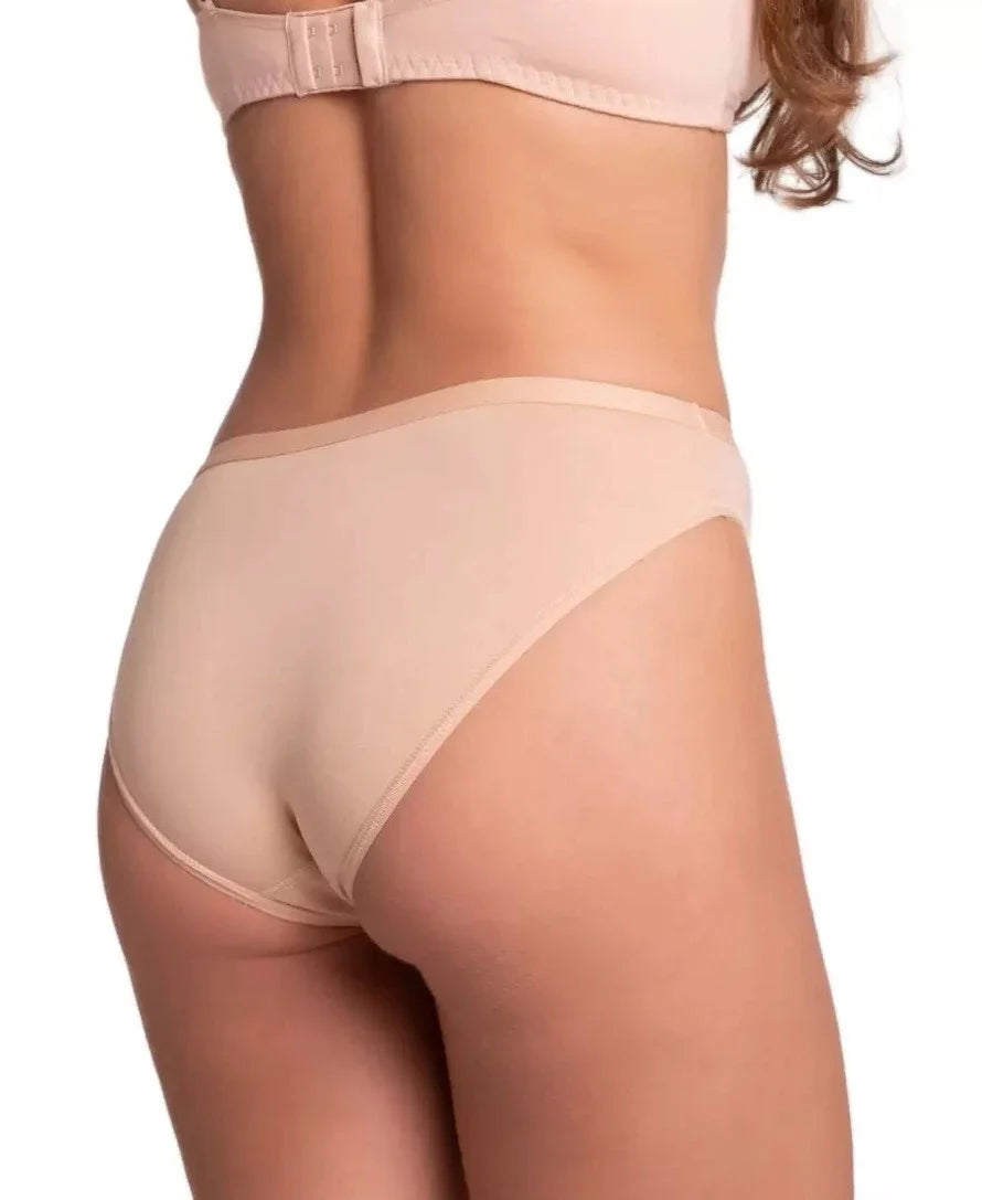 TheRanok.com Cotton Panties Milavitsa 265430 - Medium-Waisted Slip — side view