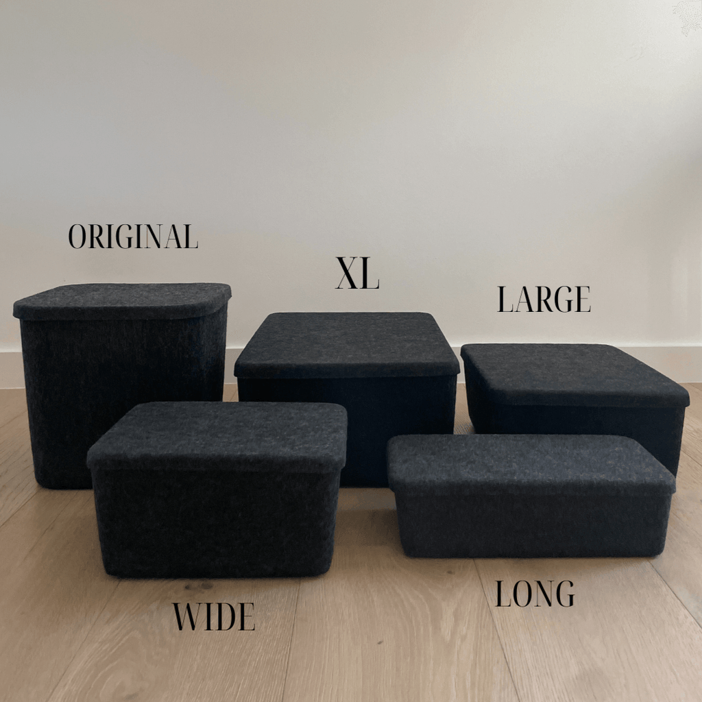The Sculpted Bin - Large with Lid – SortJoy, view 9