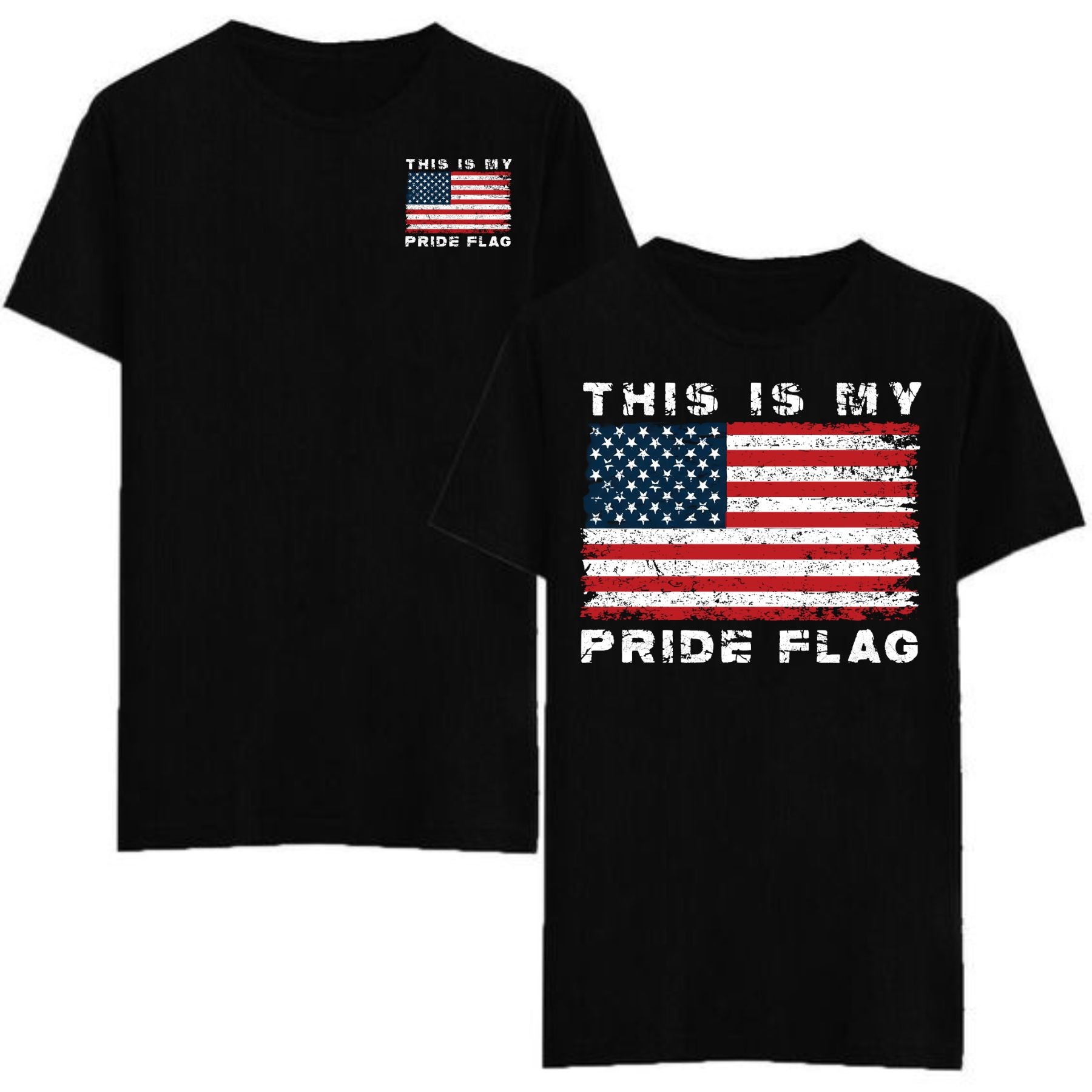 Pasimax "This is My Pride Flag" T-Shirt — lifestyle context