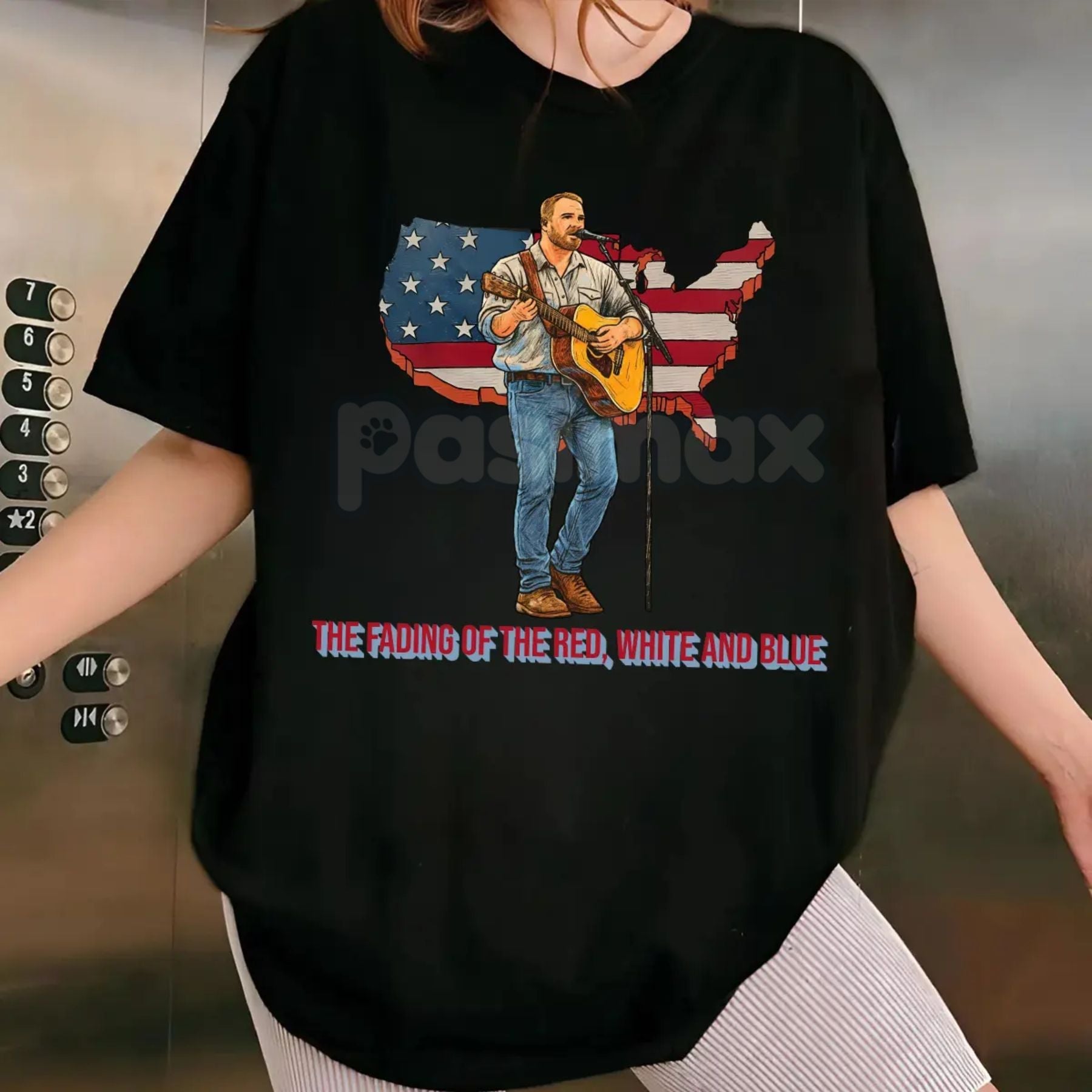 Pasimax ZB Country Music Shirt - Breathable Folk Rock Tee, Zach Bryan Fan Apparel, Unisex Concert Graphic T-Shirt — lifestyle