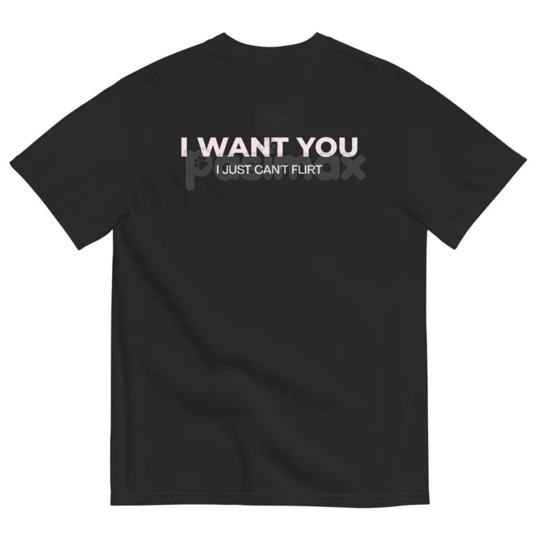 Pasimax "I WANT YOU" Funny Streetwear Graphic Tee — lifestyle context