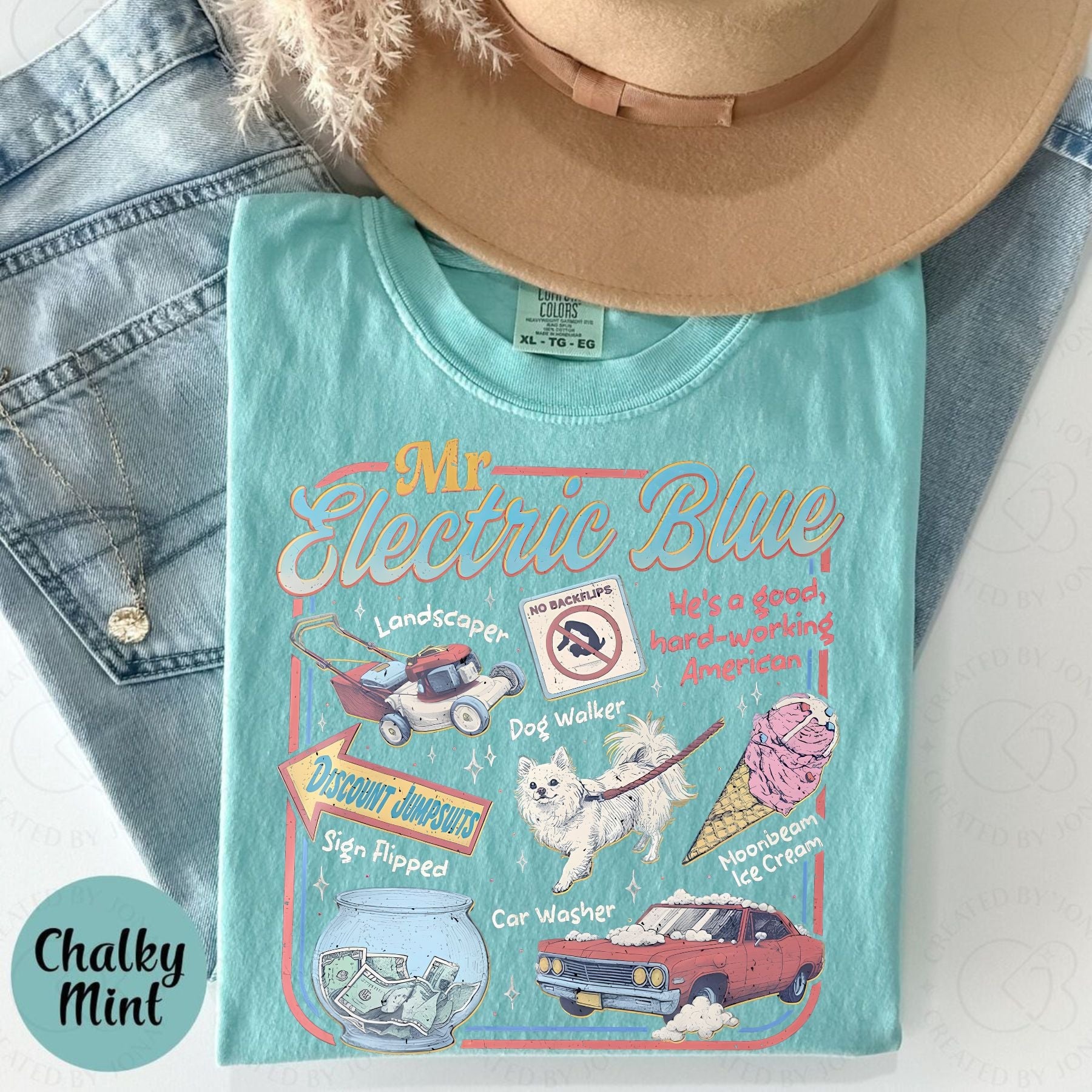 Pasimax Retro America Band Tee — lifestyle context