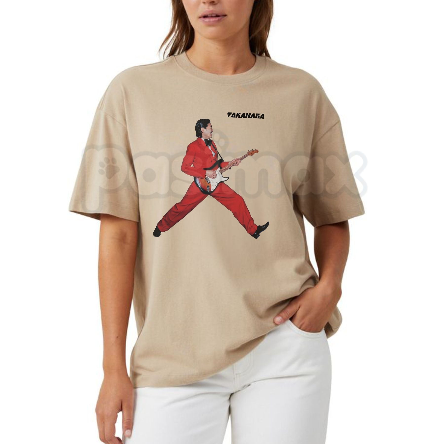 Masayoshi Takanaka Retro T-Shirt – Japanese City Pop Graphic Tee, Premium 100% Cotton Jazz Fusion Top, Soft Lived-In Heavyweight Japanese Music Fan Shirt, Made in USA