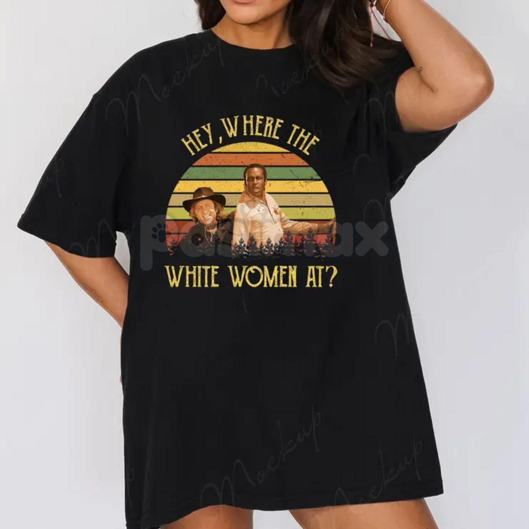 Pasimax Iconic 70s Cowboy Movie Quote Shirt — lifestyle context