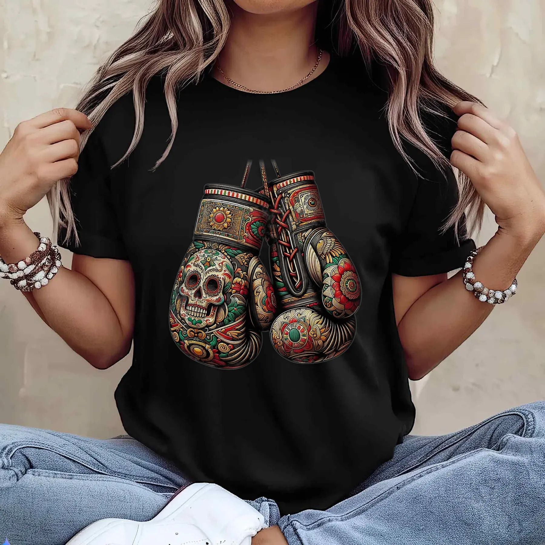 Pasimax Aztec Mayan Fighter T-Shirt — lifestyle context