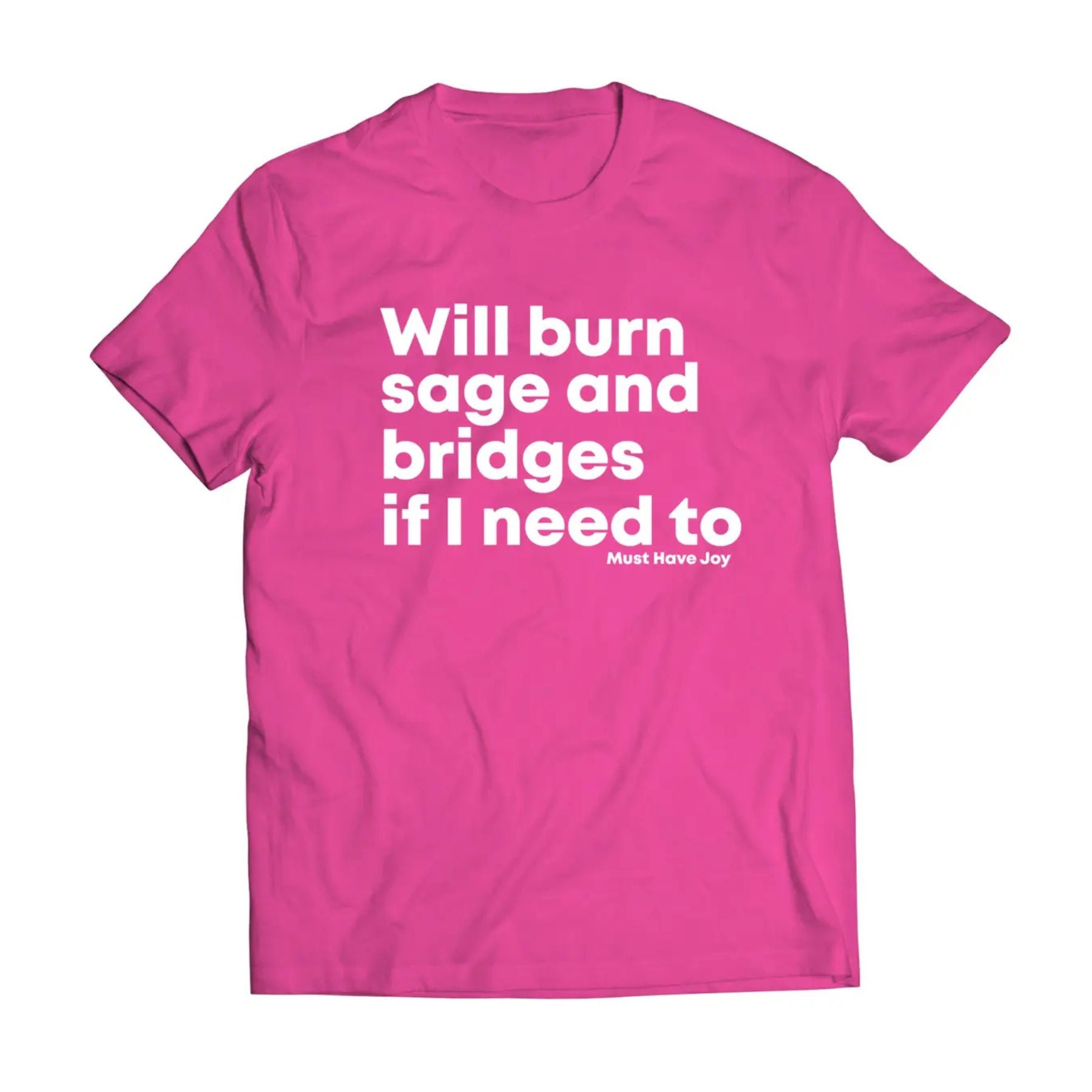 Pasimax "Will Burn Sage and Bridges" T-Shirt — lifestyle context