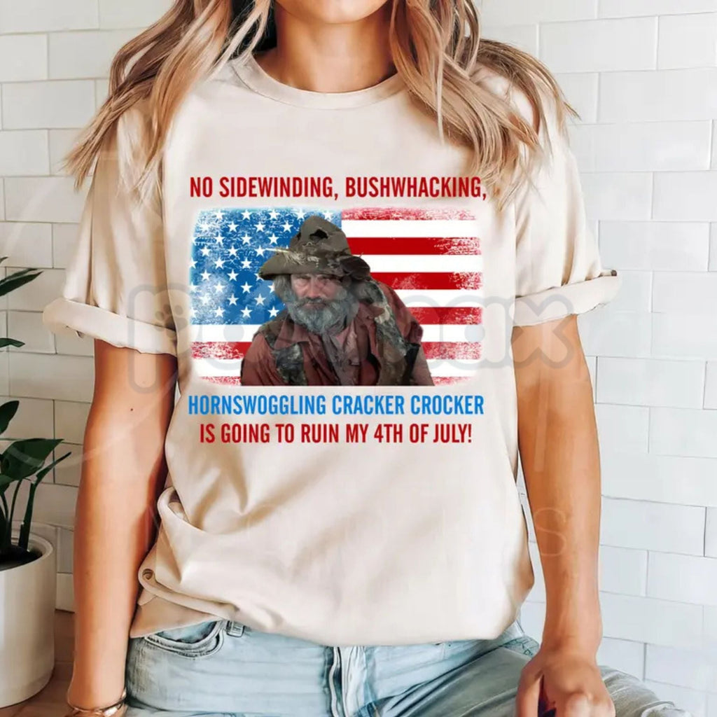 Pasimax USA 250th Anniversary Western Quote T-Shirt — lifestyle context