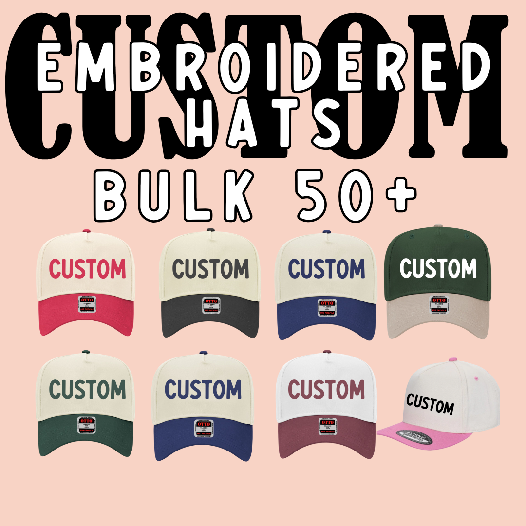 Coco & Rho Custom Embroidered Bulk Trucker Hat (50+) — main product shot