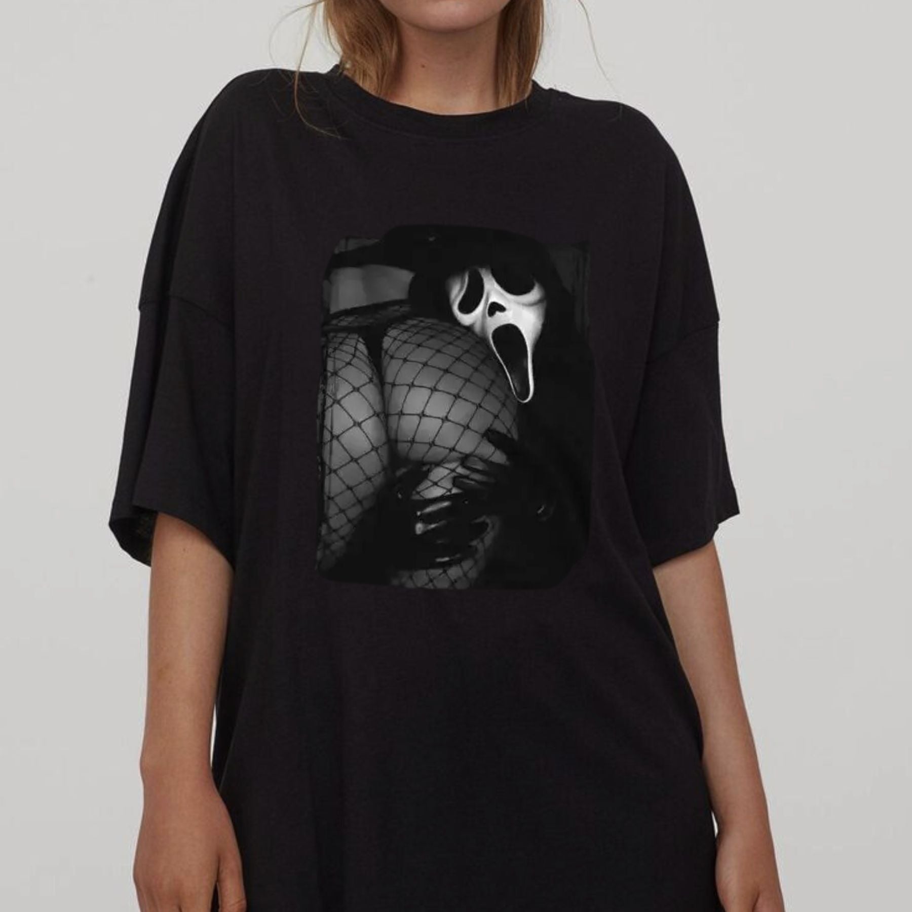 Pasimax "Ghost Face Booty" T-Shirt — lifestyle context