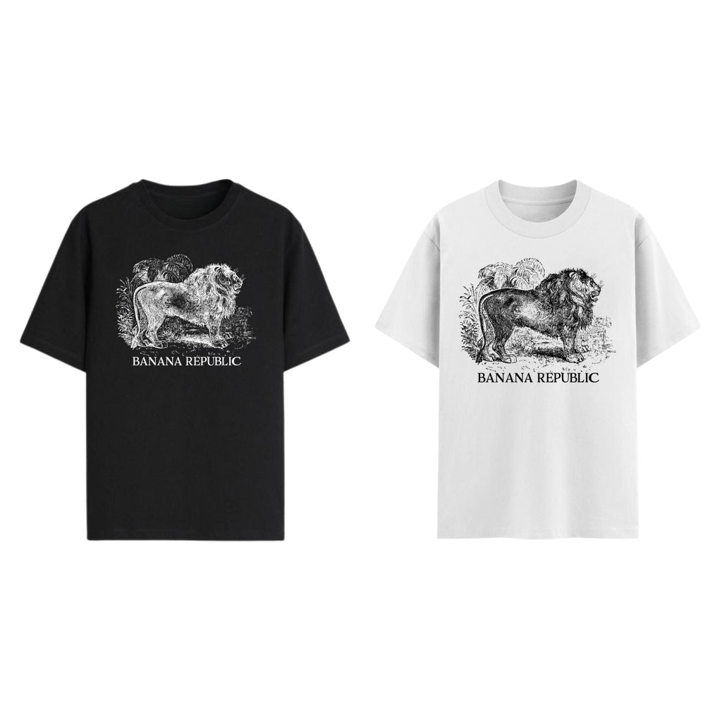 Pasimax Banana Republic Graphic T-shirt — lifestyle context