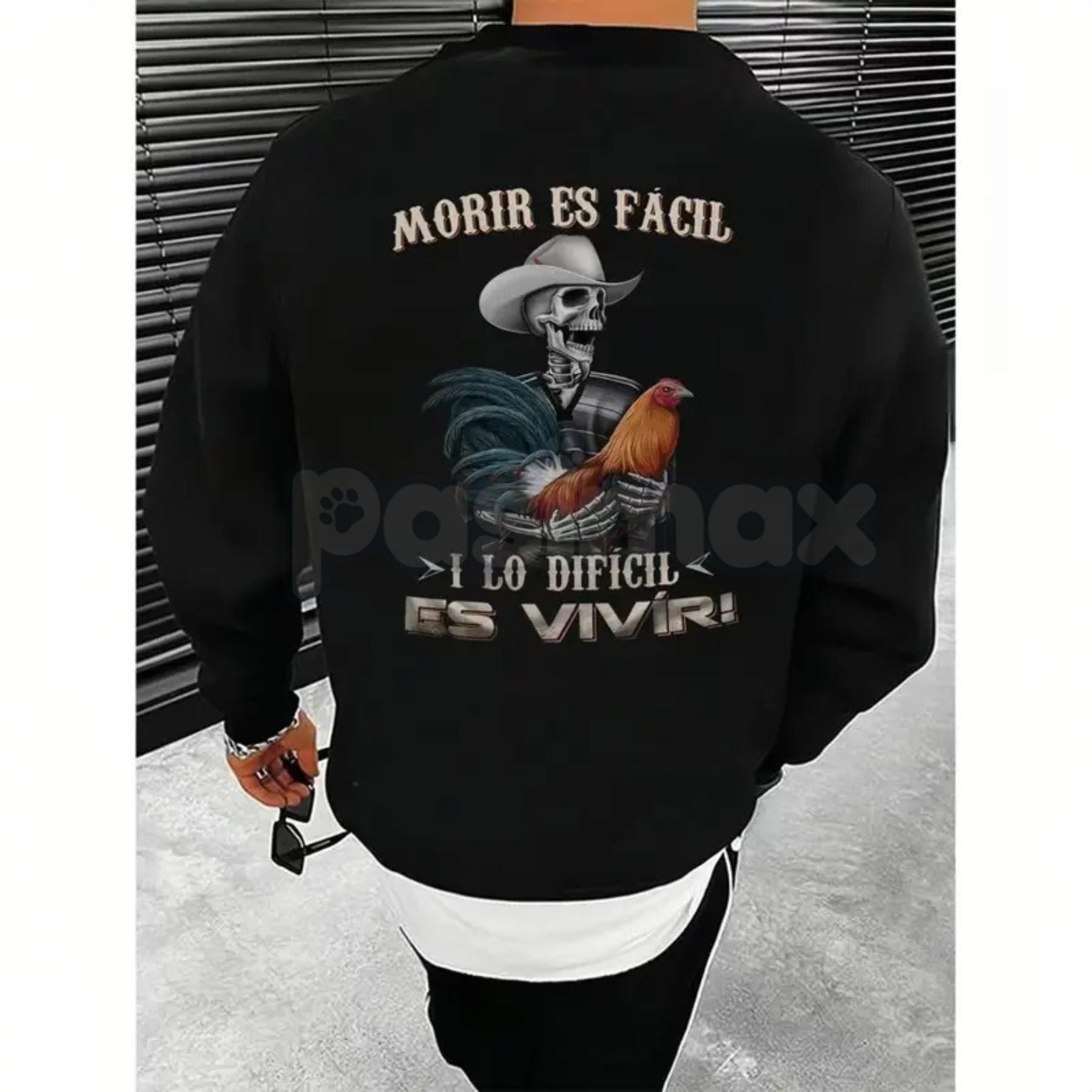 Moris Es Fácil Mexican Style Shirt – Día de los Muertos Graphic Hoodie & Chicano Aesthetic Sweatshirt