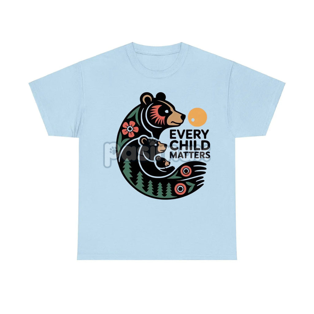 Pasimax "Every Child Matters" Indigenous Shirt — lifestyle context