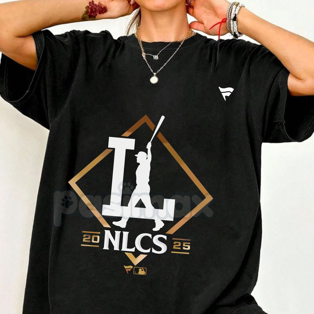 Pasimax Los Angeles Playoff Edition 2025 T-Shirt - LA Sports Graphic Tee, City of Champions Playoff Hype Apparel — lifestyle 