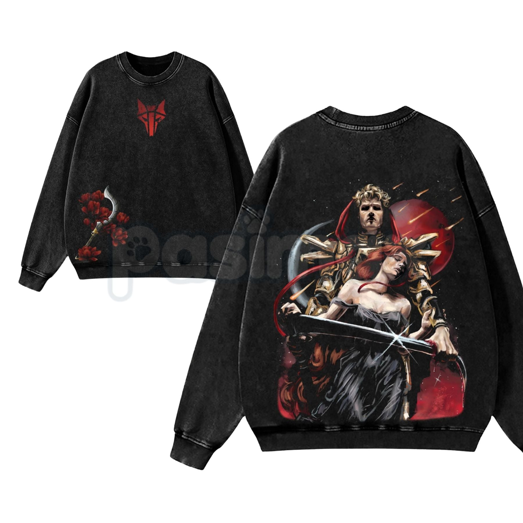 Pasimax Red Rising The Reaper of Mars T-Shirt — lifestyle context