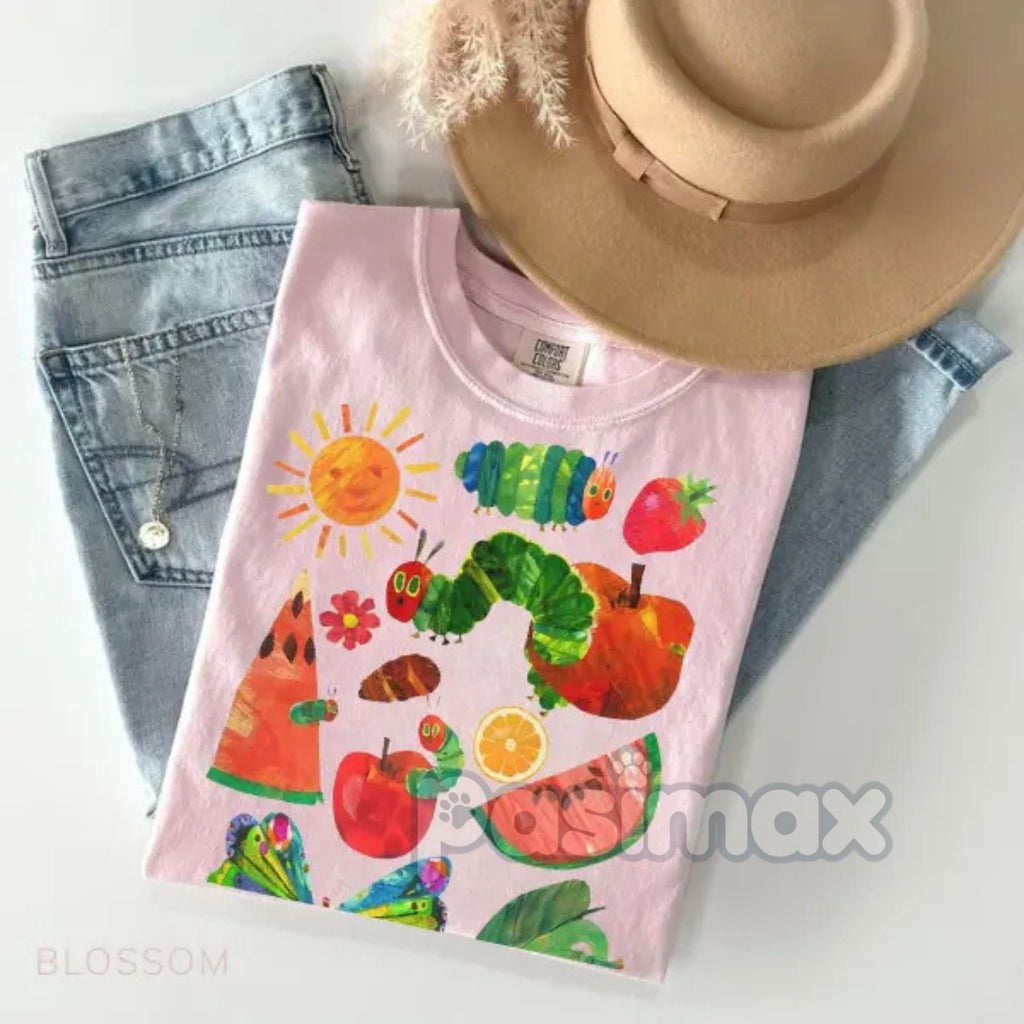 Pasimax Hungry Caterpillar Teacher Shirt — lifestyle context