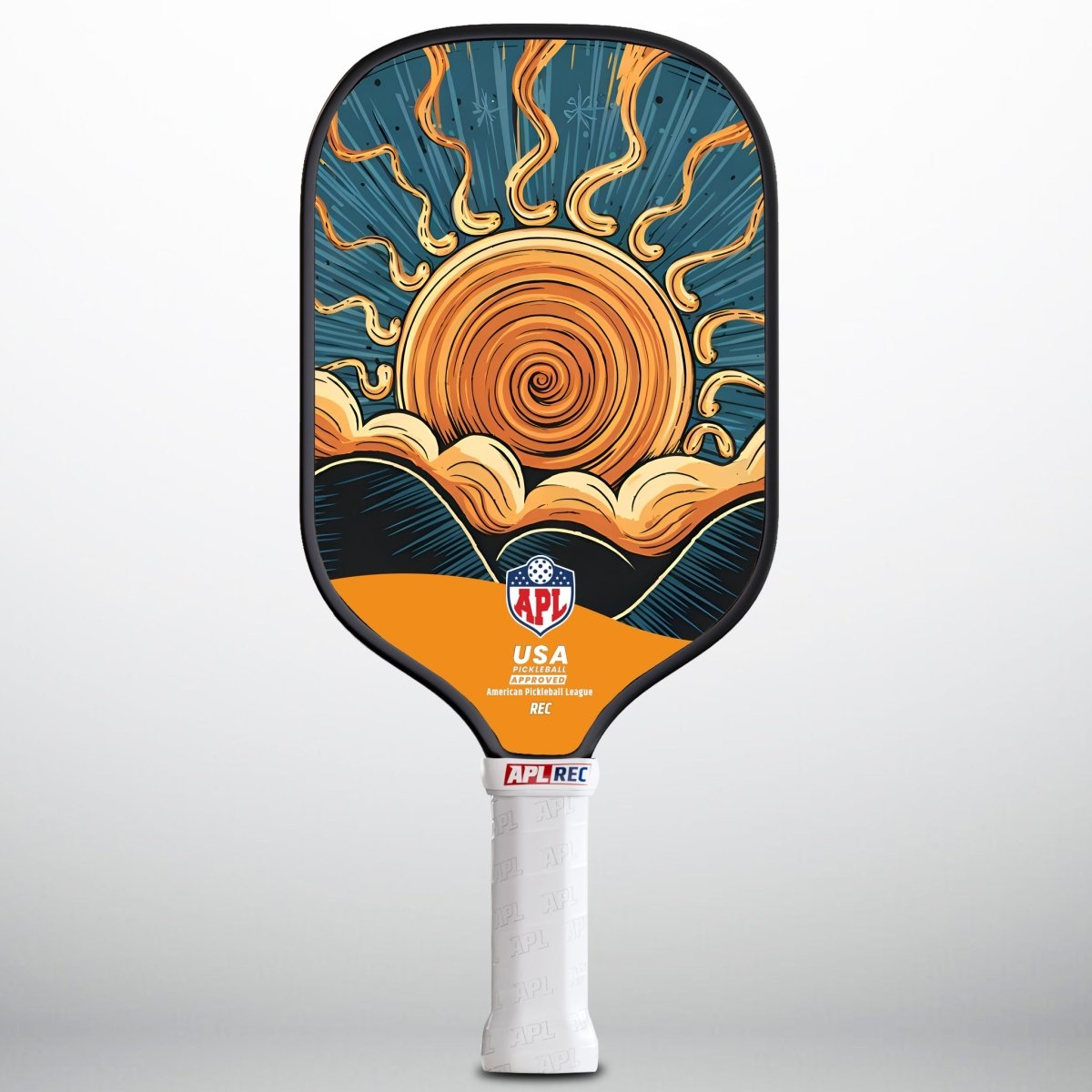 APL - Colorful Art | 16mm Carbon Fiber | Best Pickleball Paddles | American Pickleball League