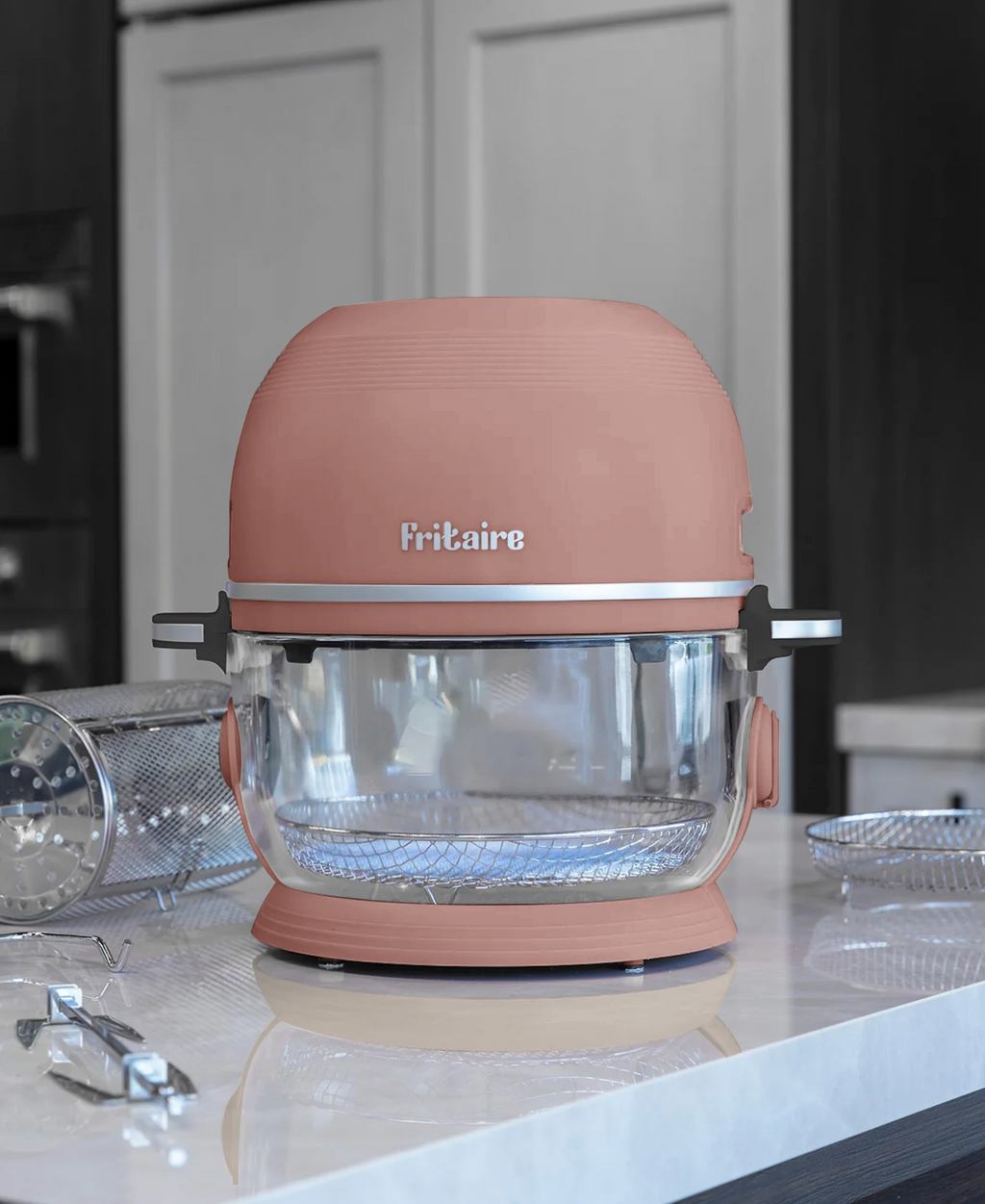 Self-Cleaning Air Fryer™ & Non-Toxic Air Fryer™ - Mauve Rose – Fritaire, view 2