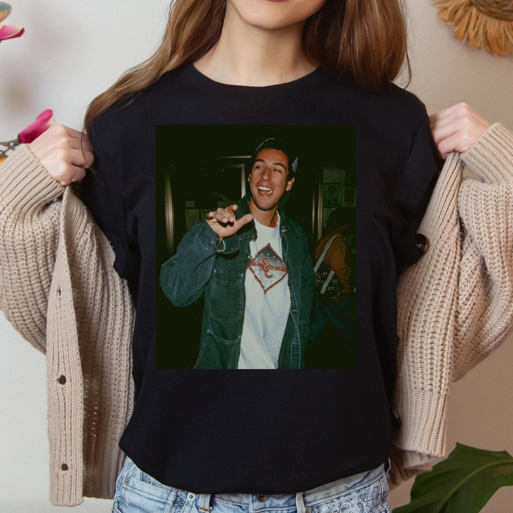 Pasimax Unisex Vintage Adam Sandler Tee — lifestyle context