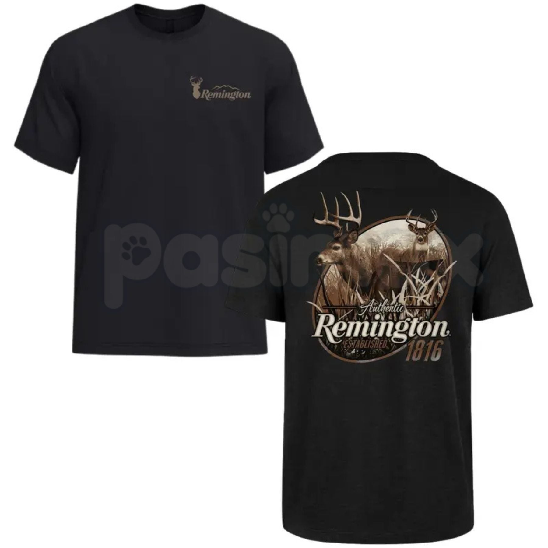 Classic Deer Rifleman T-Shirt – Remington Hunting Graphic Tee