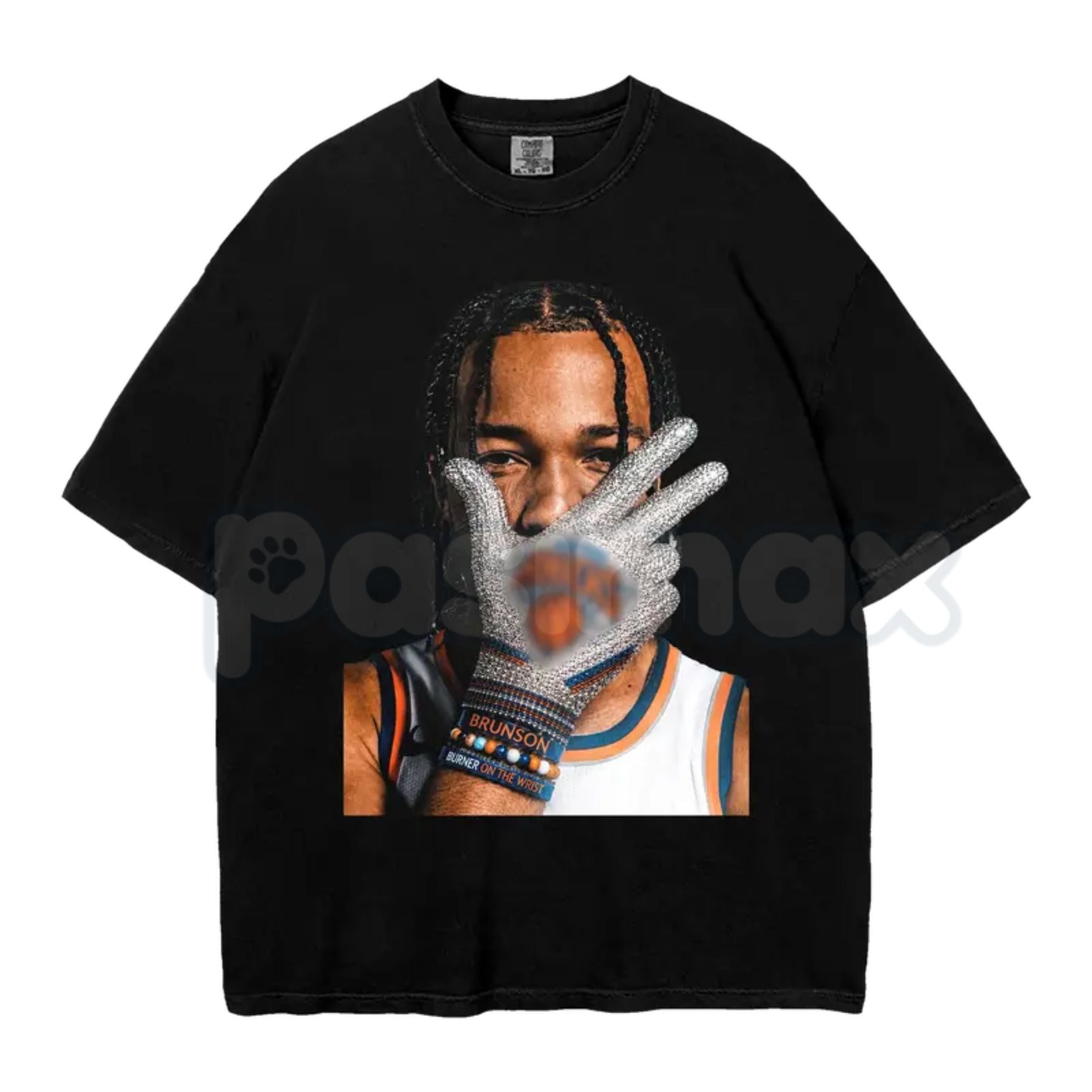 Comfort Colors® Vintage New York Basketball Finals T-Shirt – Retro Jalen Brunson Three-Point Hand Sign Graphic Tee, Aesthetic Manhattan Hoops Unisex Shirt, NY Sports Fan Gift