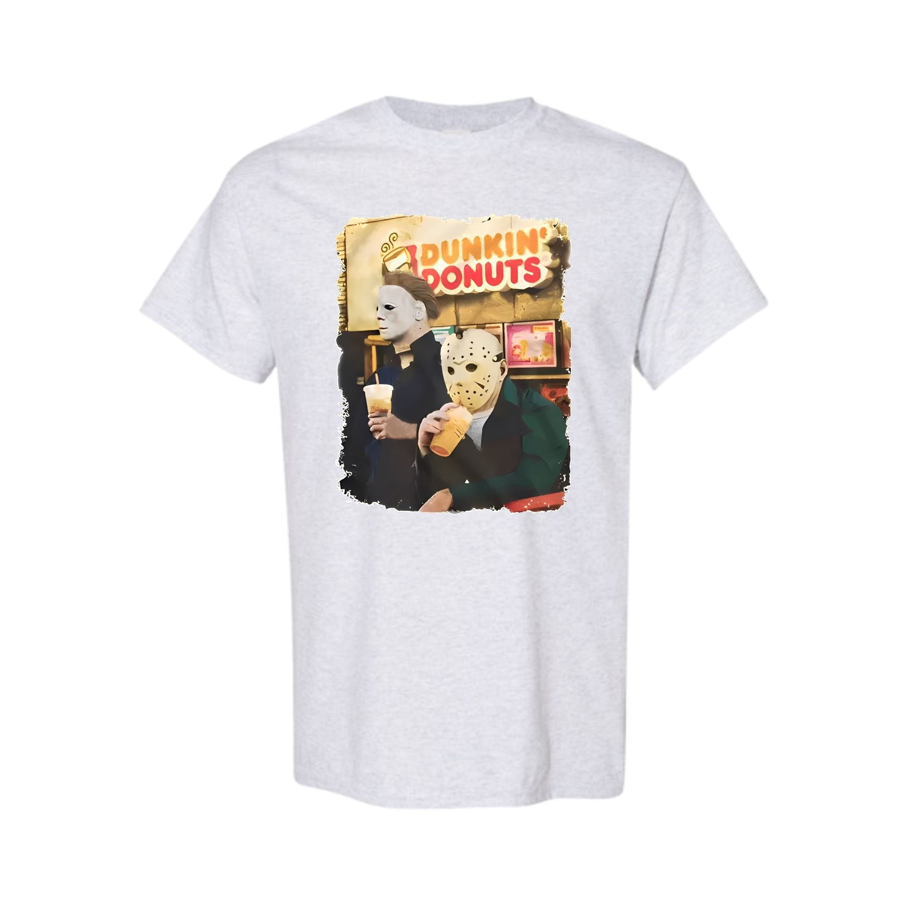 Pasimax Vintage Horror Cartoon Halloween T-Shirt — lifestyle context