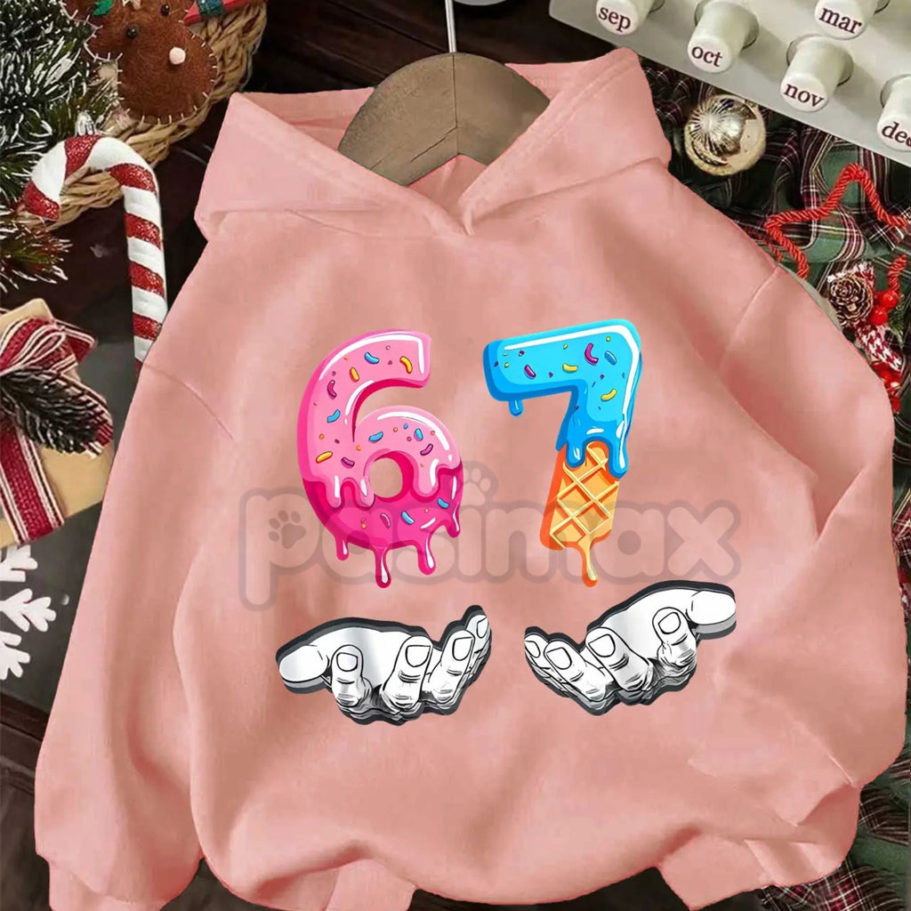 Pasimax 67 Legacy Christmas Hoodie – Six Seven Vintage Year Pullover, Festive Number Graphic Apparel, Unisex — lifestyle cont