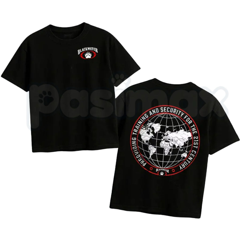 Blackwater Global Security Tactical T-Shirt – Iron Tactical PMC Military Contractor Graphic Tee