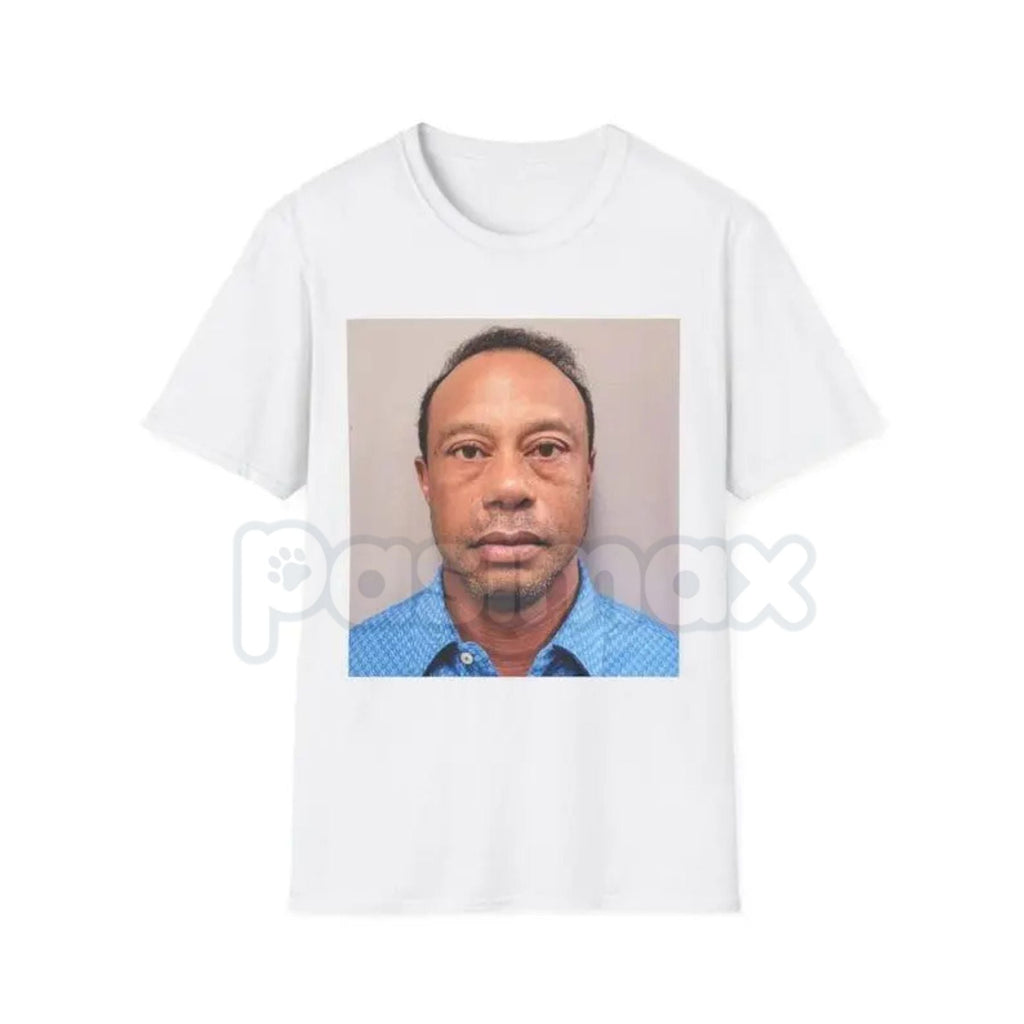 Tiger Woods Mugshot 2026 Unisex T-Shirt – Iconic Golf Legend Graphic Tee, Premium 100% Cotton Sports Heritage Top, Soft Lived-In Heavyweight Pop-Culture Paradox Shirt, Made in USA