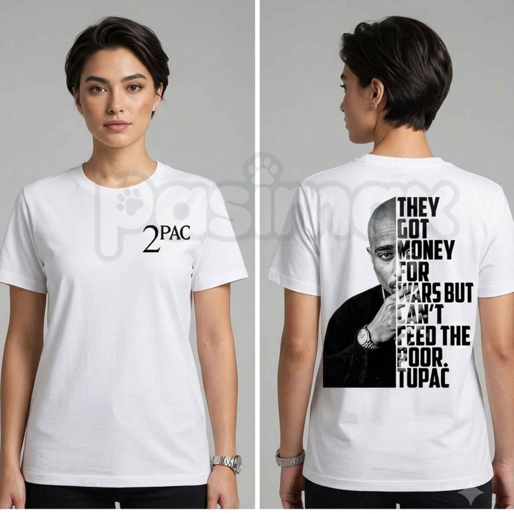 2Pac Rapper Shirt – Classic 90s Hip Hop Rap Graphic Tee, Vintage Tupac Shakur Shakur Legend Unisex Streetwear T-Shirt