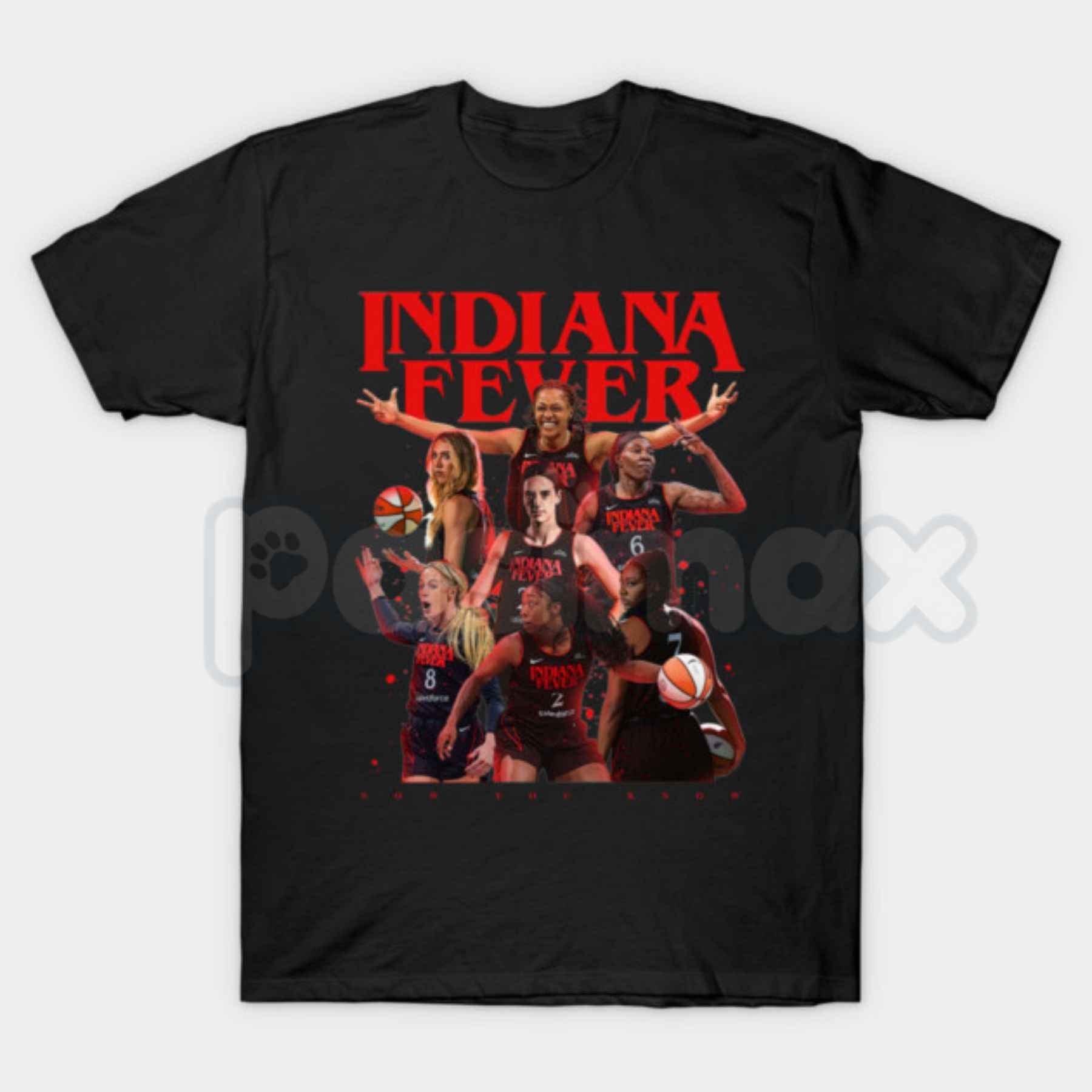 Indiana Fever T-Shirt – Official Style Women's Basketball Graphic Tee, Vintage WNBA Game Day Unisex Cotton Shirt