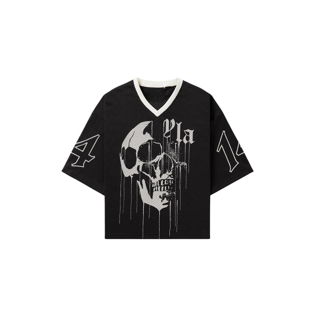 Pasimax Drippy Skull Streetwear Mesh Jersey — main product shot