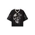 Pasimax Drippy Skull Streetwear Mesh Jersey — main product shot