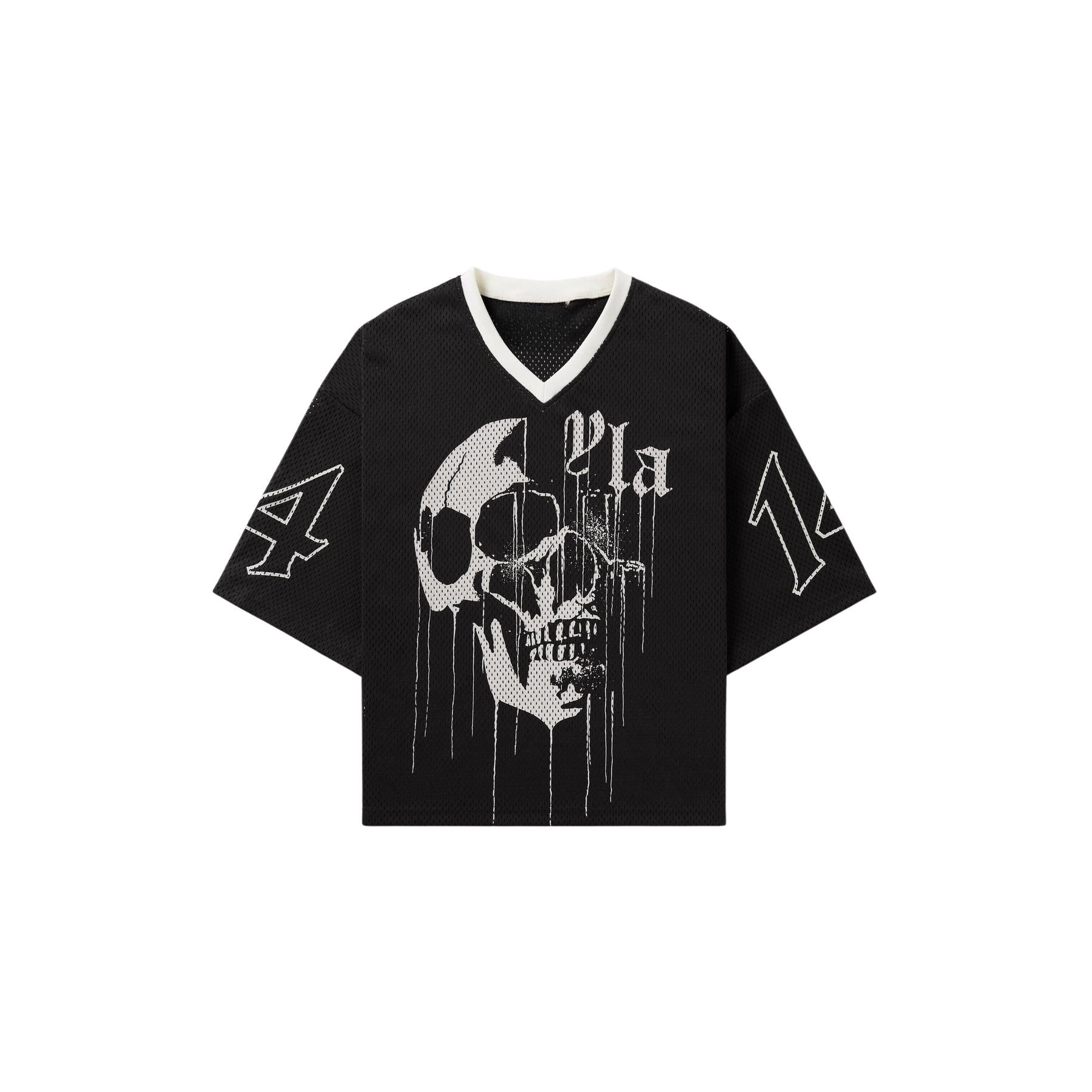 Pasimax Drippy Skull Streetwear Mesh Jersey — main product shot